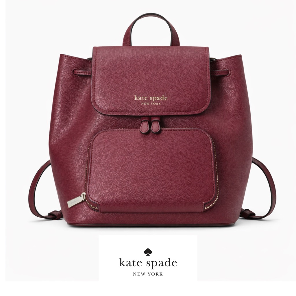 New Kate Spade Darcy Blackberry Preserve Backpack